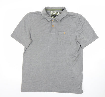 Mens UK Size M Ted Baker Cotton Blend Polo Shirt
