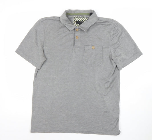Mens UK Size M Ted Baker Cotton Blend Polo Shirt