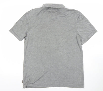 Mens UK Size M Ted Baker Cotton Blend Polo Shirt