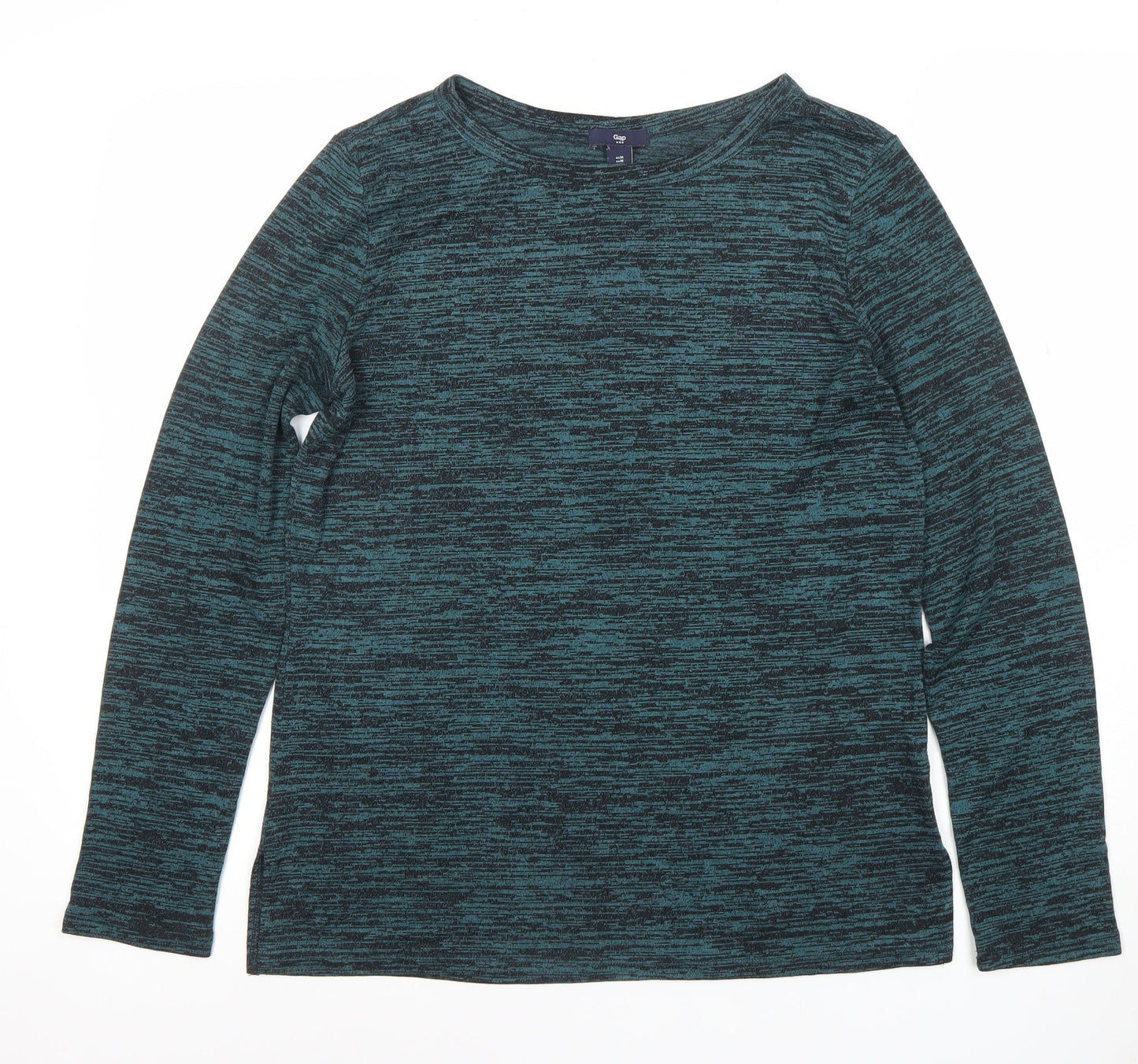 Gap Women’s Blue Long Sleeve Jersey T-Shirt Size M