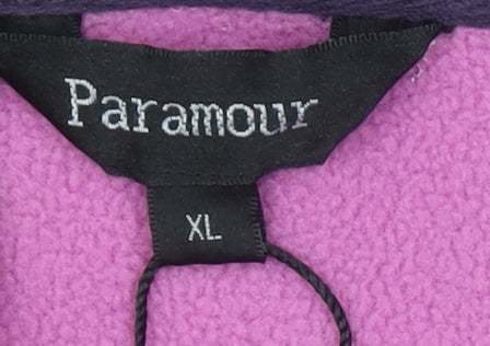 Womens UK Size XL Paramour Purple Basic Jacket
