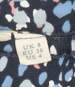 Mountain Warehouse Women’s Multicoloured Fit & Flare Jersey Dress UK 8