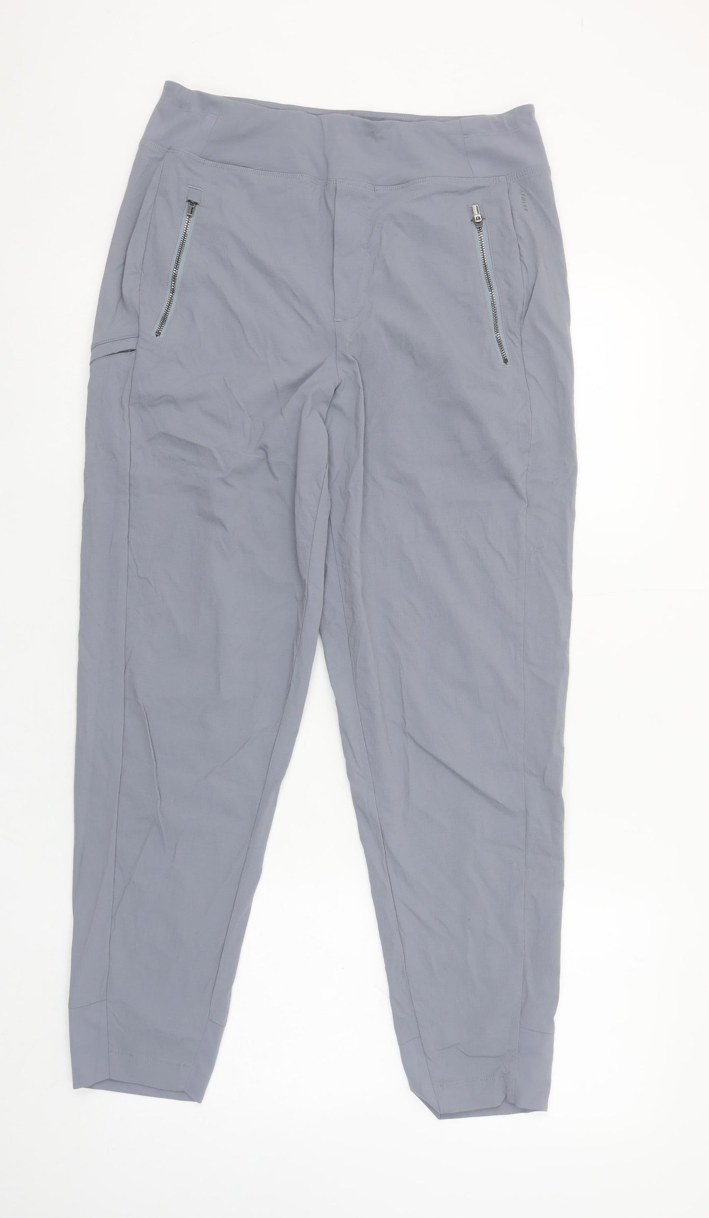 Womens UK Size 10 Athleta Regular Fit Jogger Grey Trousers