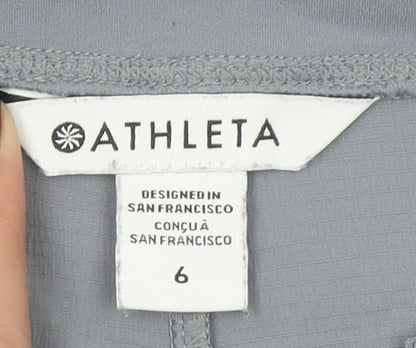 Womens UK Size 10 Athleta Regular Fit Jogger Grey Trousers