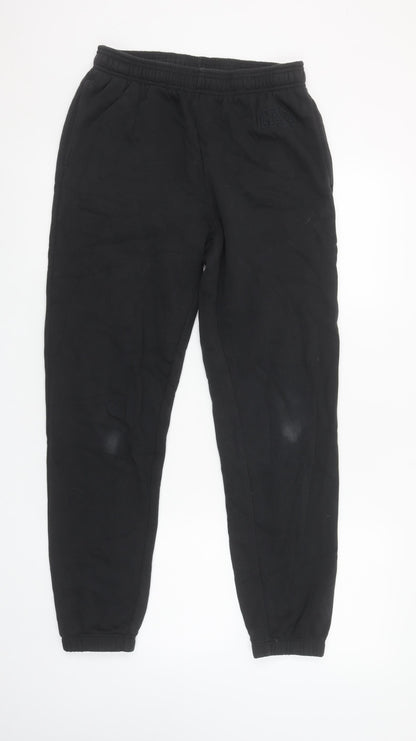 Womens UK Size XS Gap Regular Fit Jogger Black Trousers