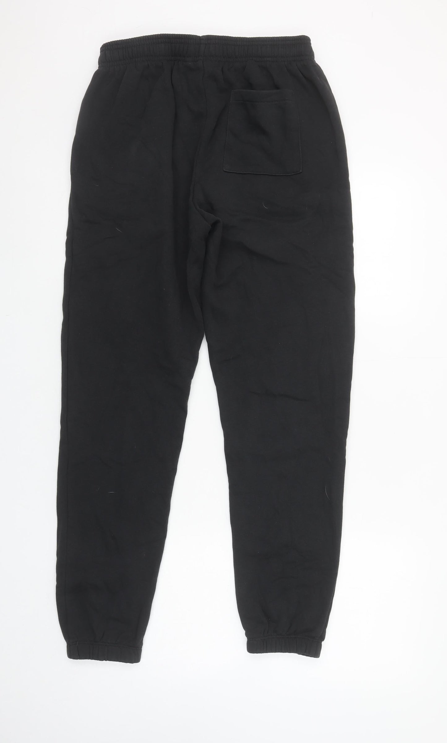 Womens UK Size XS Gap Regular Fit Jogger Black Trousers