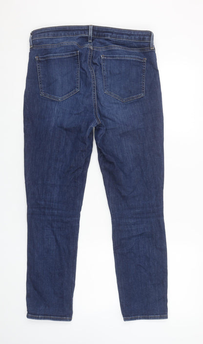 Womens UK Size 8 NYDJ Slim Fit Straight Blue Jeans