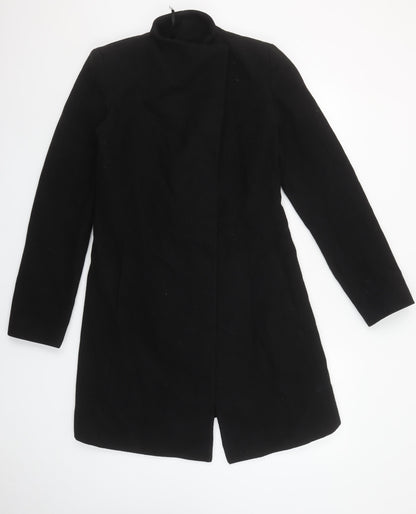 Womens UK Size S LOVE2WAIT Black Trench Coat