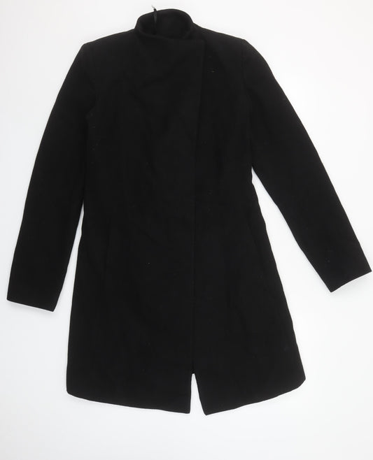 Womens UK Size S LOVE2WAIT Black Trench Coat