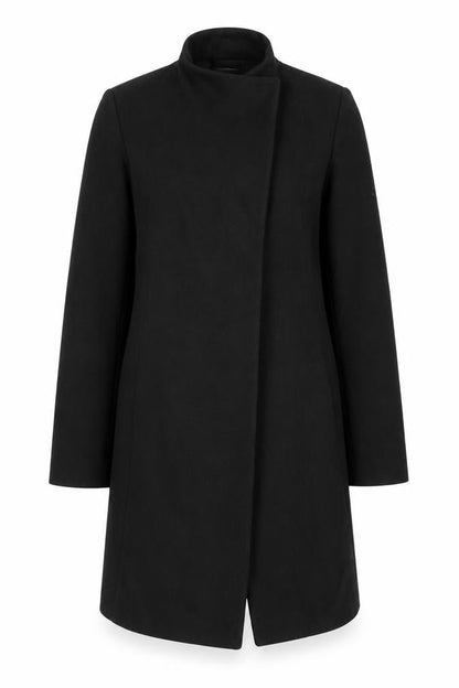 Womens UK Size S LOVE2WAIT Black Trench Coat