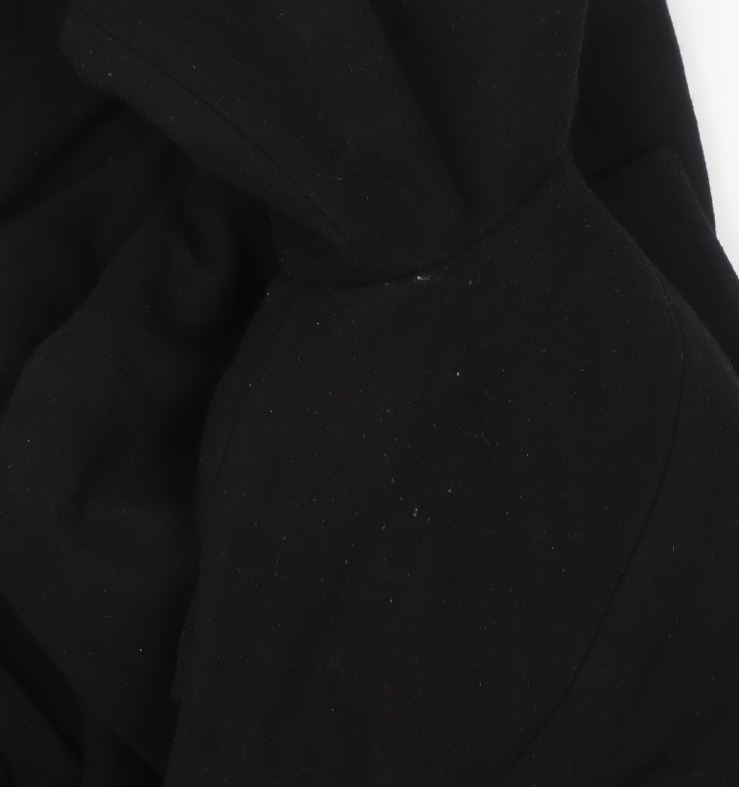 Womens UK Size S LOVE2WAIT Black Trench Coat