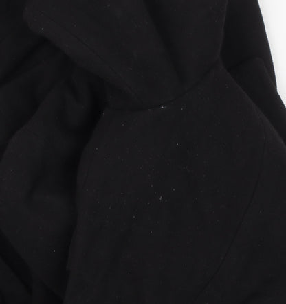 Womens UK Size S LOVE2WAIT Black Trench Coat