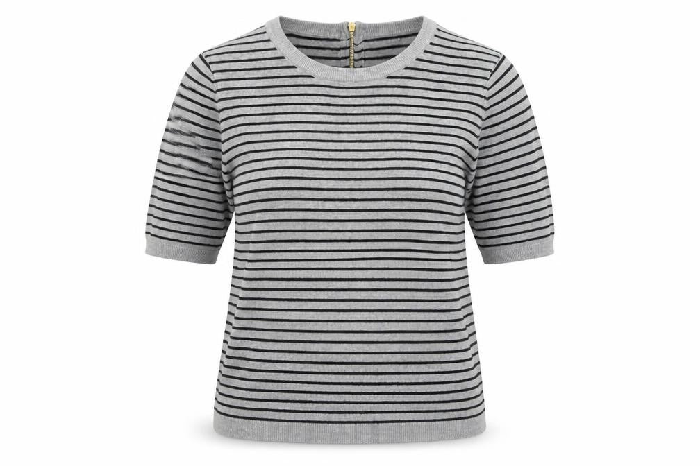 Womens UK Size S Premise Studio Grey Pullover Jumper