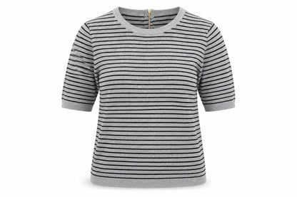 Womens UK Size S Premise Studio Grey Pullover Jumper