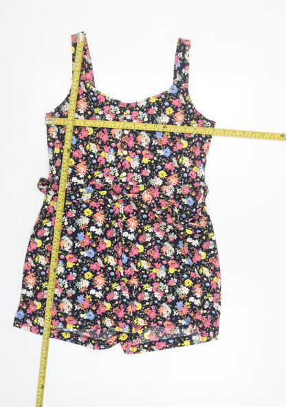 Womens UK Size S St. Bernard One-Piece Multicoloured Playsuit