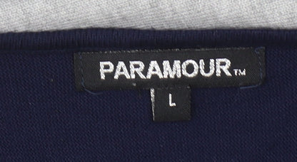 Womens UK Size L Paramour Multicoloured Pullover Jumper