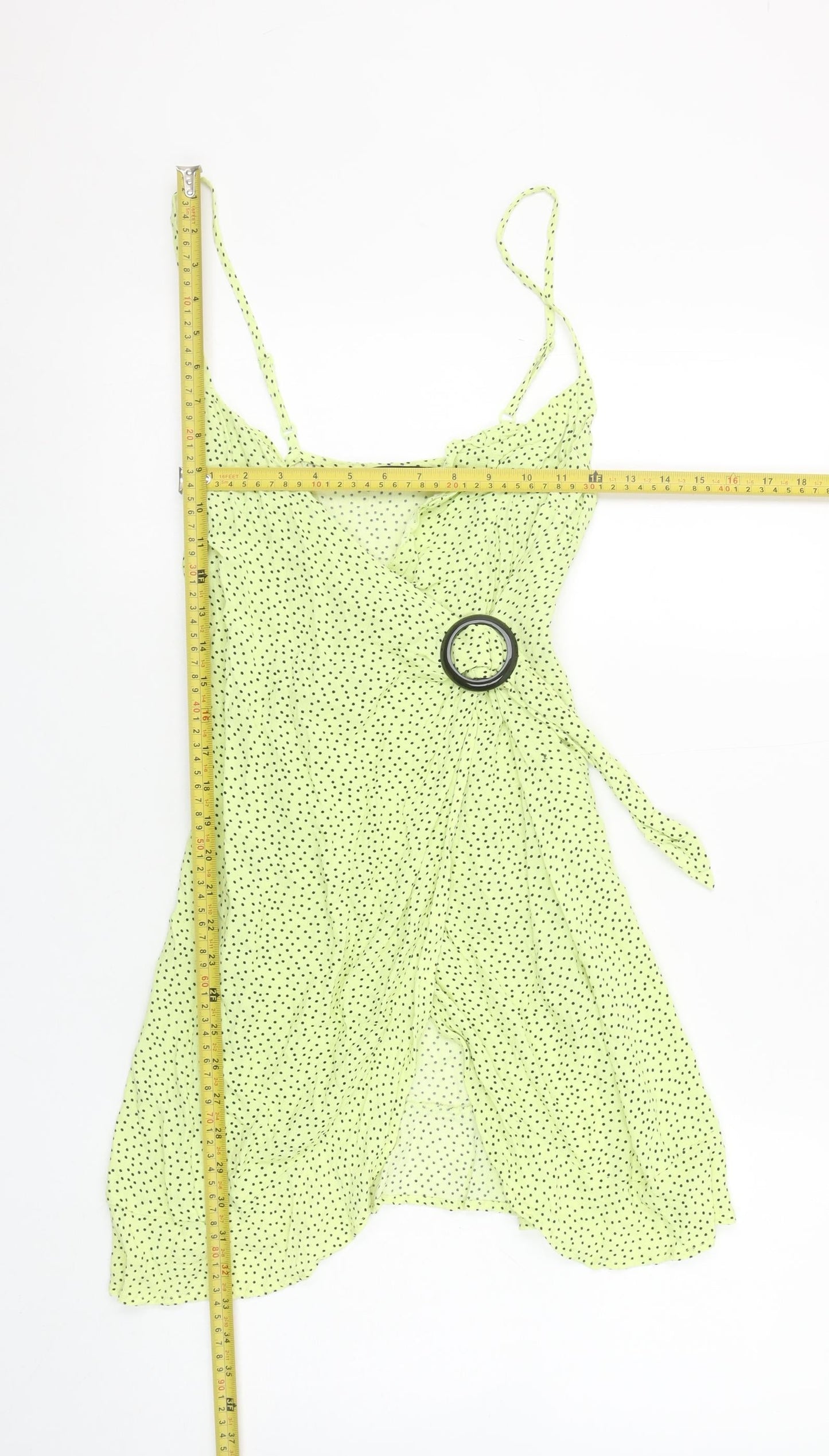 Womens UK Size 8 Bershka Wrap Dress