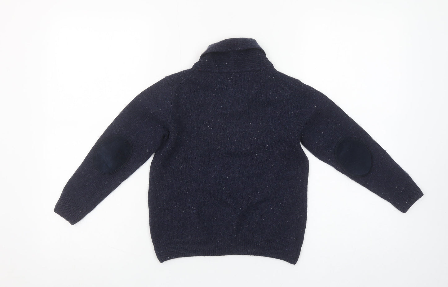 Boys UK Size 6 Years Crew Clothing Co. Blue Pullover Jumper
