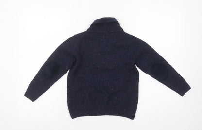 Boys UK Size 6 Years Crew Clothing Co. Blue Pullover Jumper