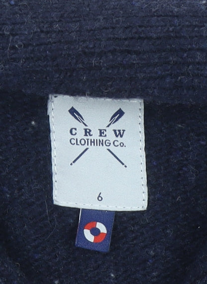 Boys UK Size 6 Years Crew Clothing Co. Blue Pullover Jumper