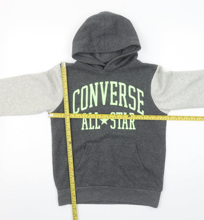 Boys UK Size 10-12 Years Converse Grey Pullover Hoodie