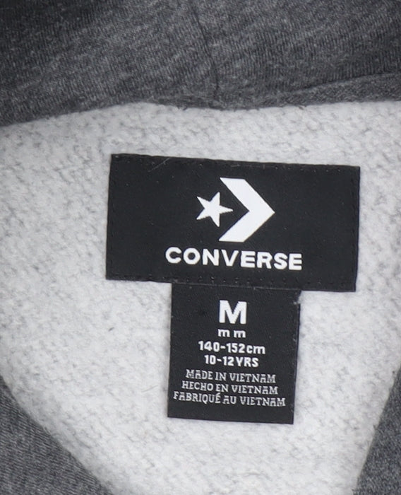 Boys UK Size 10-12 Years Converse Grey Pullover Hoodie