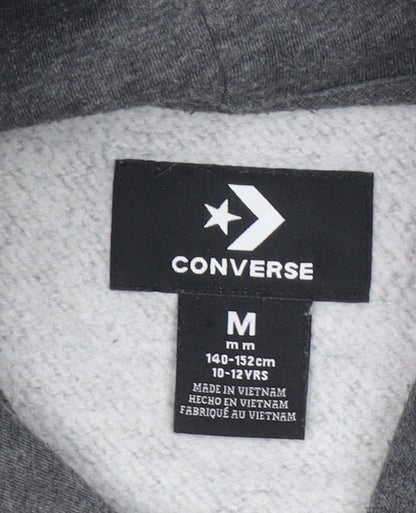 Boys UK Size 10-12 Years Converse Grey Pullover Hoodie