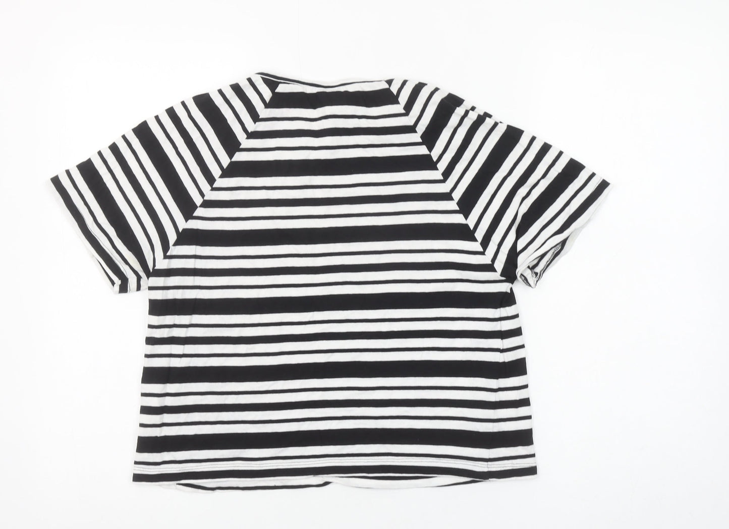 Womens UK Size 8 ASOS Black Basic T-Shirt