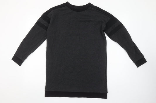 Womens UK Size 10 New Look Black Pullover Sweatshirt