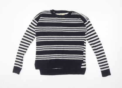 Womens UK Size S Hollister Blue Pullover Jumper
