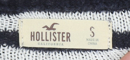 Womens UK Size S Hollister Blue Pullover Jumper