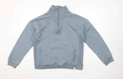 Womens UK Size M Fat Face Blue Pullover Sweatshirt