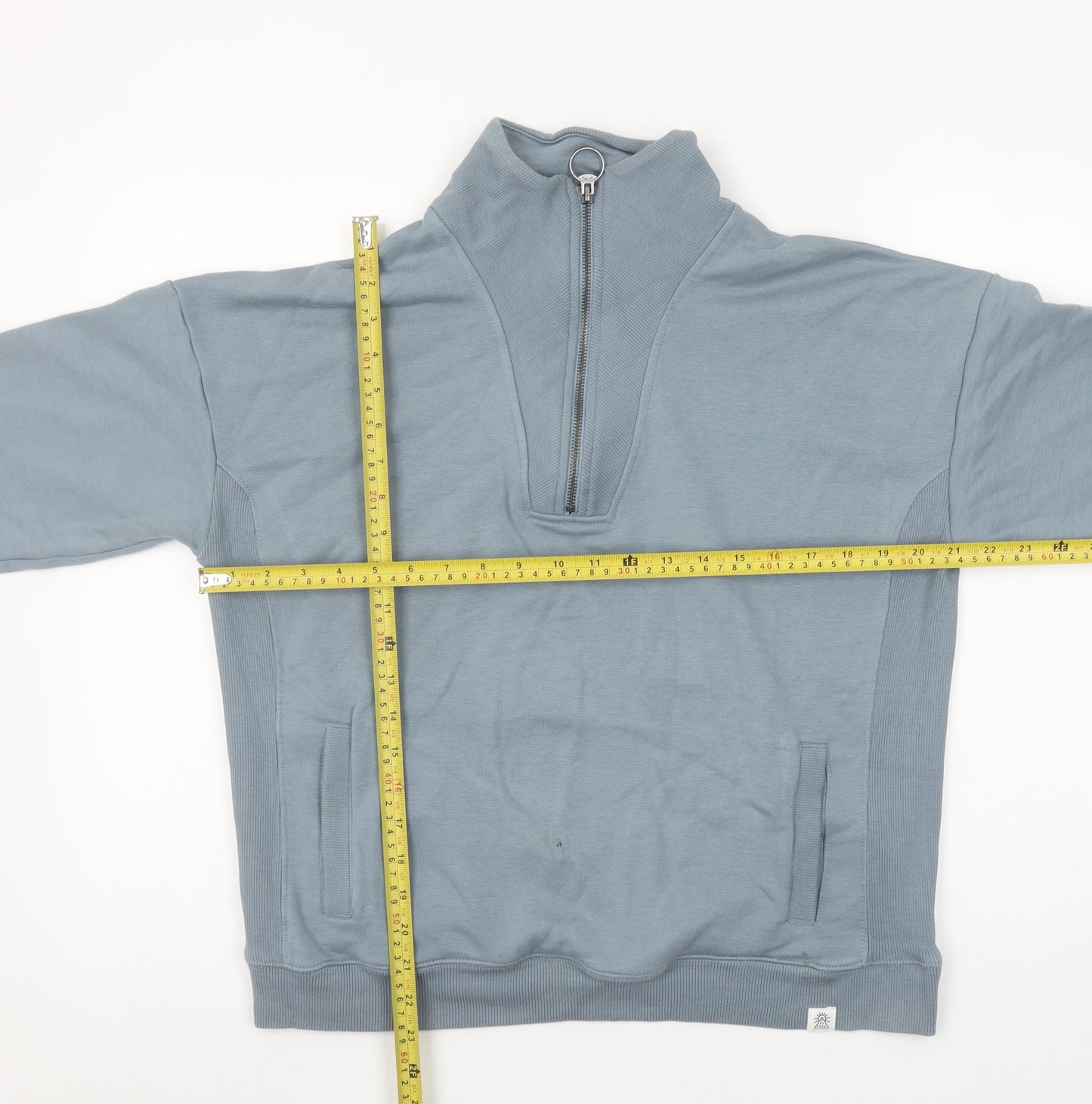 Womens UK Size M Fat Face Blue Pullover Sweatshirt