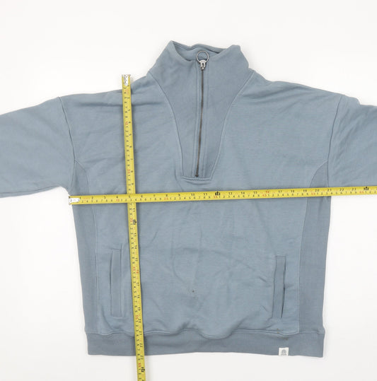 Womens UK Size M Fat Face Blue Pullover Sweatshirt
