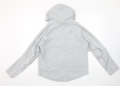 Womens UK Size M PUMA Grey Full Zip Hoodie