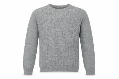 Mens UK Size M River Island Grey Pullover Jumper