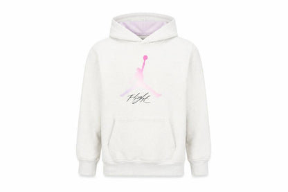 Girls UK Size 10-12 Years Jordan Ivory Pullover Hoodie