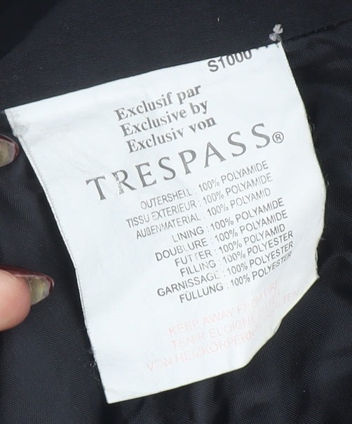 Trespass Men’s Black Snow Pants S Waterproof Insulated Winter Trousers