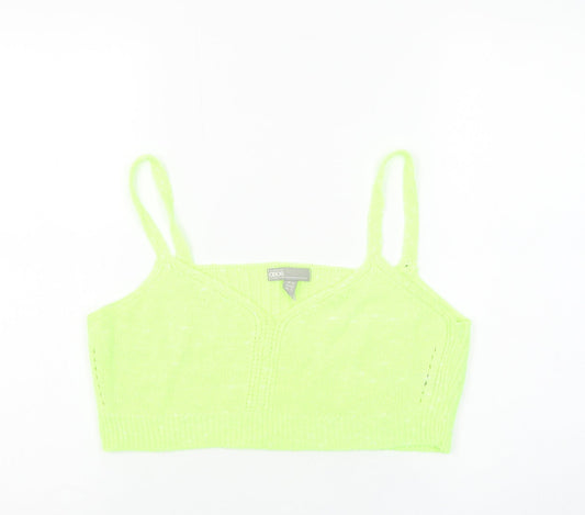 Womens UK Size 12 ASOS Green Camisole Tank