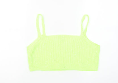 Womens UK Size 12 ASOS Green Camisole Tank