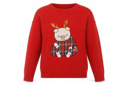 Womens UK Size XS Brave Soul Red Pullover Jumper