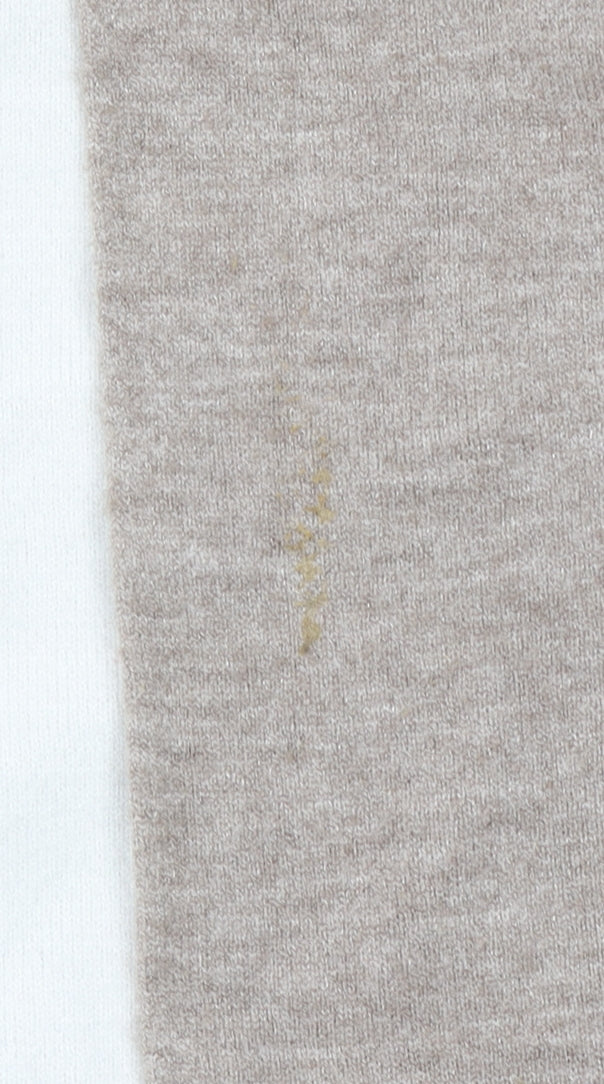 Zara Girls Beige Hooded Cardigan 6 Years Long Sleeve Open Front