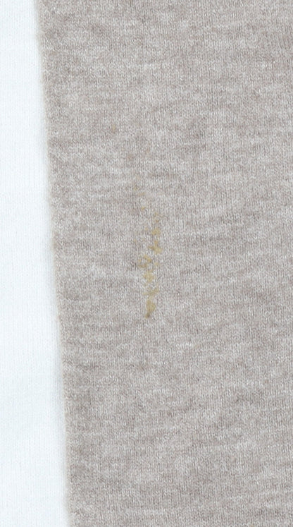 Zara Girls Beige Hooded Cardigan 6 Years Long Sleeve Open Front