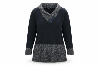 Unisex Adults UK Size XL Roman Blue Pullover Jumper