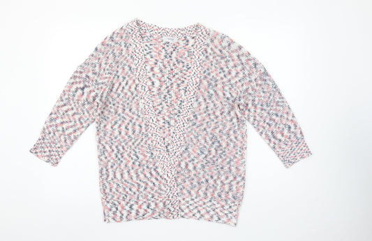 Womens UK Size 12 Fórmula Joven Multicoloured Cardigan Jumper