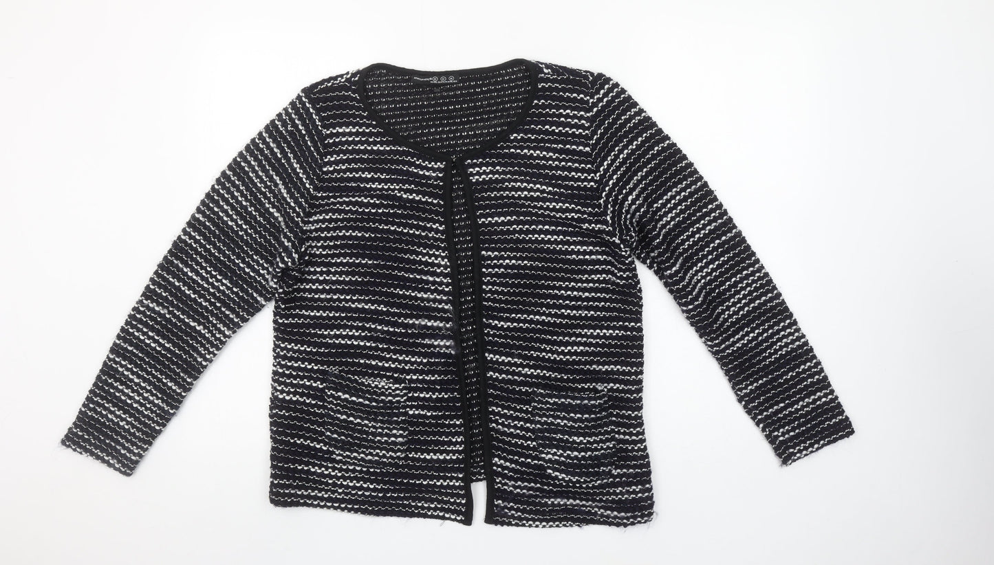 Womens UK Size M Atmosphere Black Cardigan Jumper