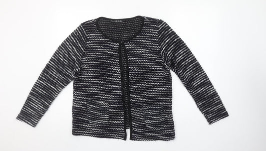 Womens UK Size M Atmosphere Black Cardigan Jumper