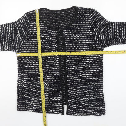Womens UK Size M Atmosphere Black Cardigan Jumper