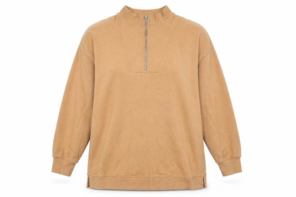 Womens UK Size 22 Simply Be Beige Pullover Sweatshirt