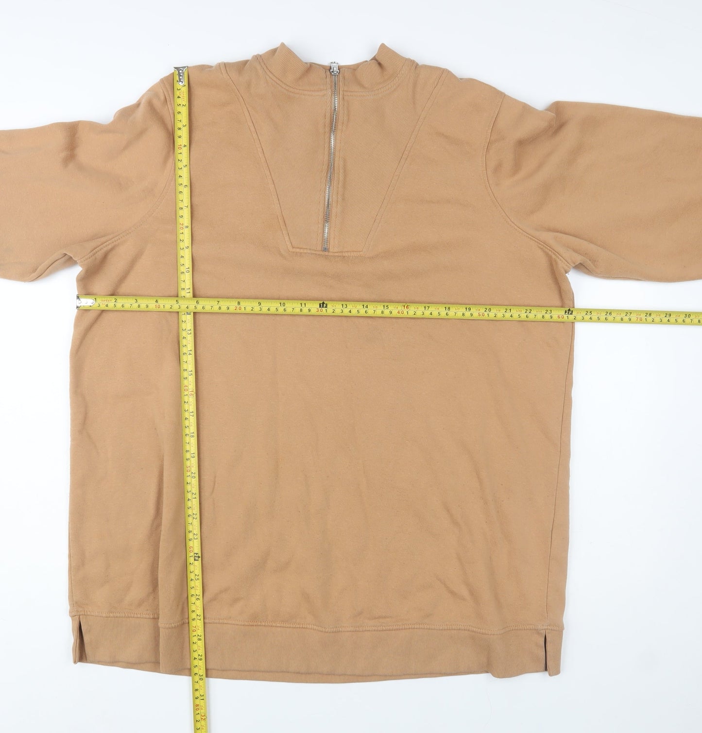 Womens UK Size 22 Simply Be Beige Pullover Sweatshirt